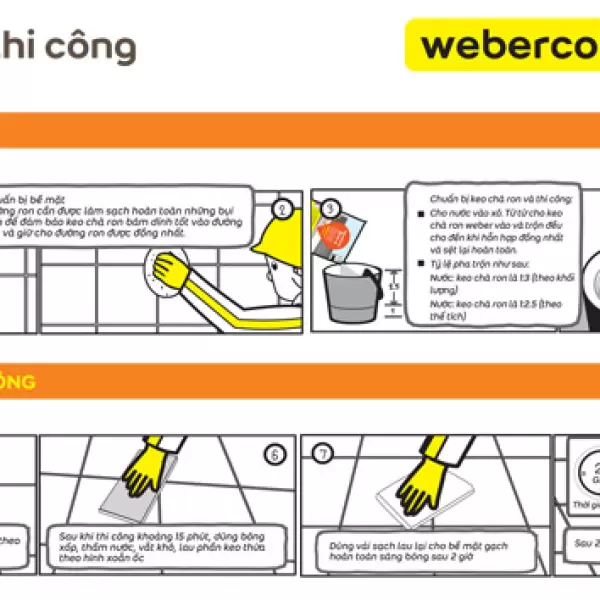 Keo chà ron Weber Color Power PO127 Ánh Kim