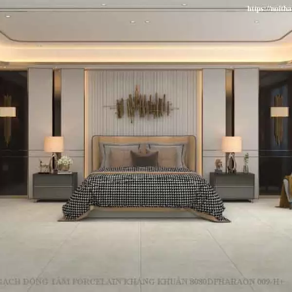 Gạch Đồng Tâm 8080PHARAON 009-H+ Porcelain Kháng Khuẩn