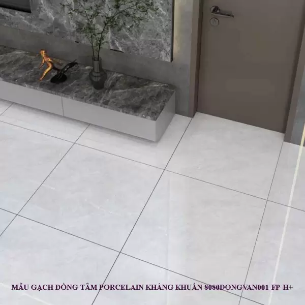 Gạch Đồng Tâm 80x80 DONG VAN 001-FP-H+ Porcelain Kháng Khuẩn