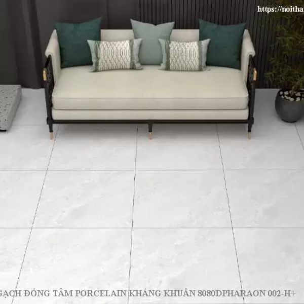 Gạch Đồng Tâm 8080 PHARAON002-H+ Porcelain Kháng Khuẩn