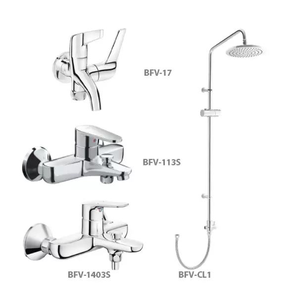 Thân cây sen tắm Inax BFV-CL1