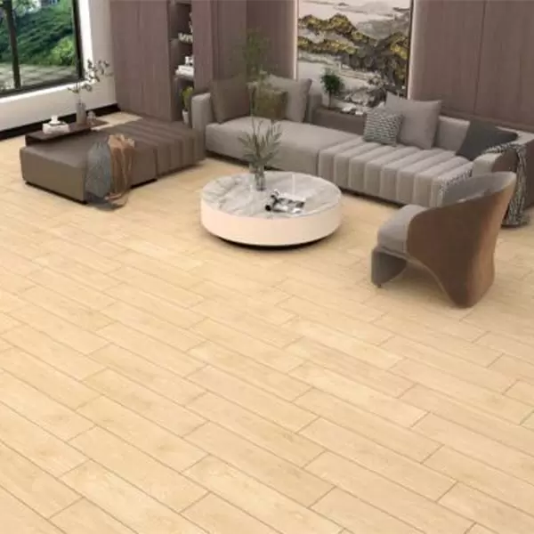 Gạch lát sàn giả gỗ đồng tâm 2080BANYAN004-H+ Porcelain kháng khuẩn
