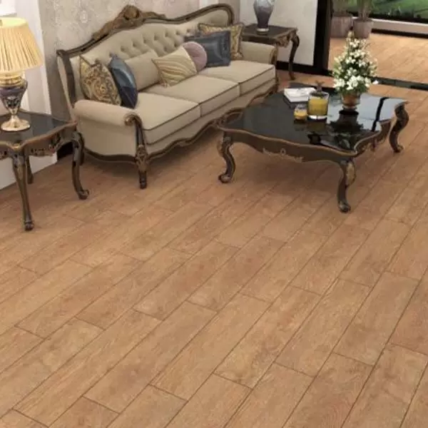 Gạch lát nền vân gỗ đồng tâm 2080BANYAN005-H+ Porcelain kháng khuẩn
