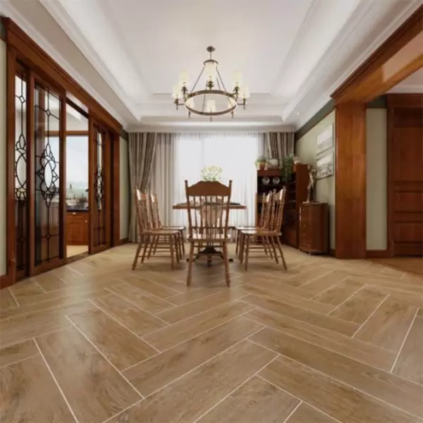 Gạch lót sàn đồng tâm 2080WOOD009 Porcelain