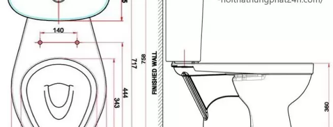 Kích Thước Bồn Cầu American Standard | Bảng Chi Tiết & Hướng Dẫn