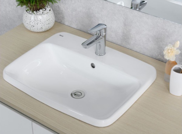 Lavabo âm bàn có kích thước chuẩn tối ưu được không gian phòng tắm