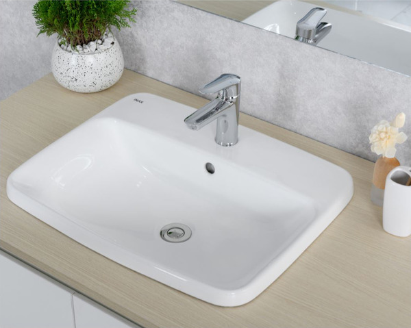 Lavabo âm bàn Inax cho không gian ấm cúng