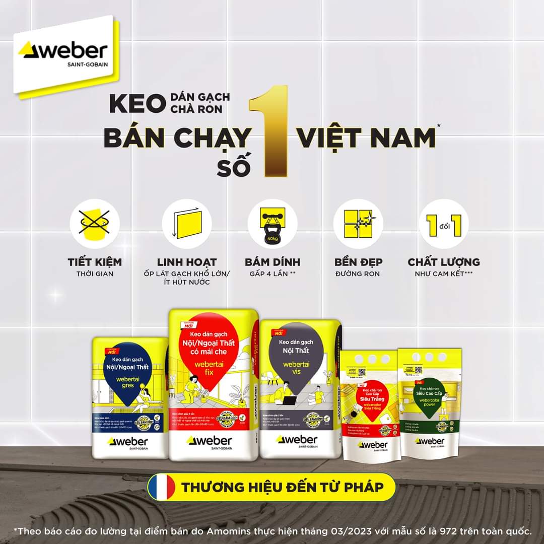 Keo dánh gạch weber Tai flex