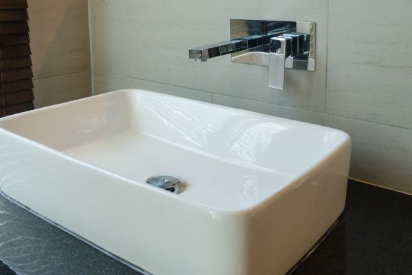 Lavabo đặt bàn phong cách sang trọng