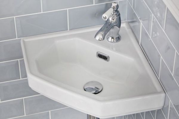 Lavabo góc thích hợp với những không gian nhỏ