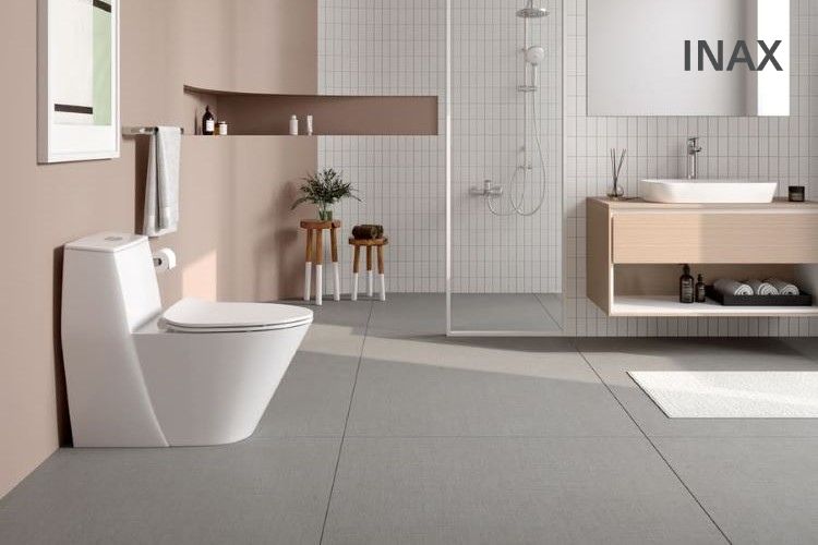 bồn cầu inax 1 khối cho gia đình trẻ