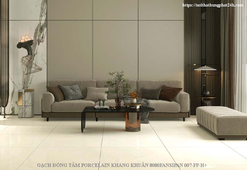 Gạch Đồng Tâm 80x80 FANSIPAN 007-FP-H+ là dòng gạch Porcelain cao cấp với nhiều ưu điểm vượt trội