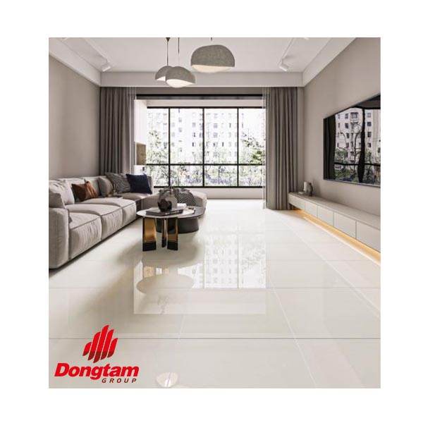 Gạch Đồng Tâm 60x60 là loại gạch kích thước vừa, phổ biến nhất hiện nay, dễ thi công và linh hoạt trong nhiều loại không gian.