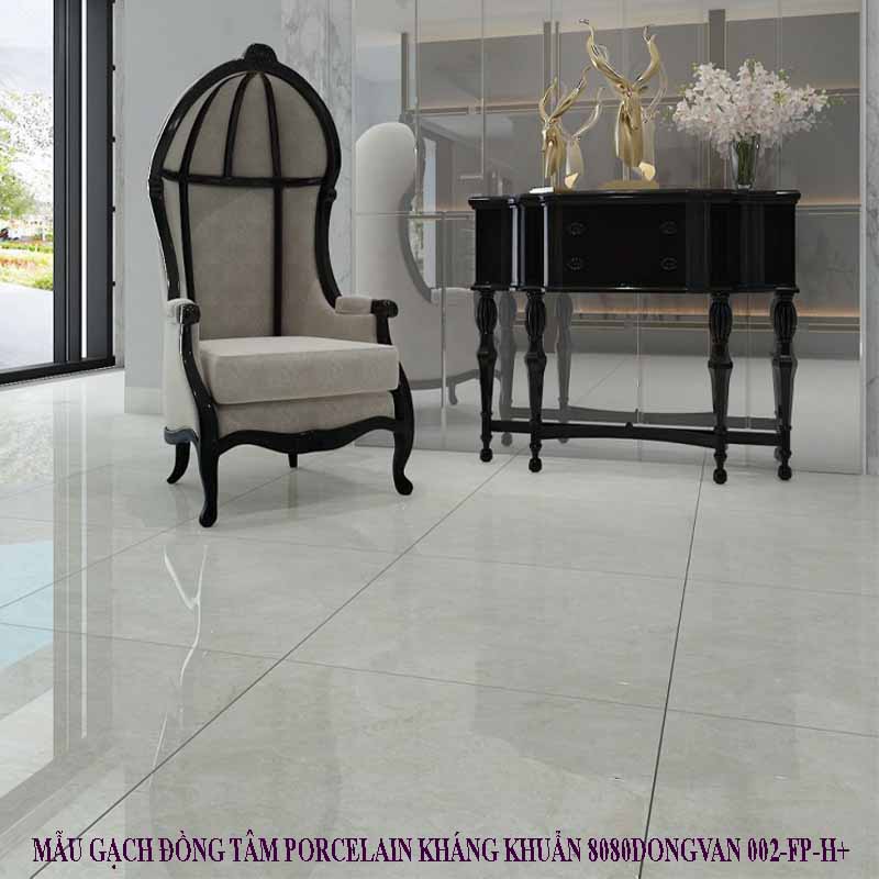 Gạch lát nền Đồng Tâm 80x80 DONG VAN 002-FP-H+ là dòng gạch porcelain kháng khuẩn cao cấp