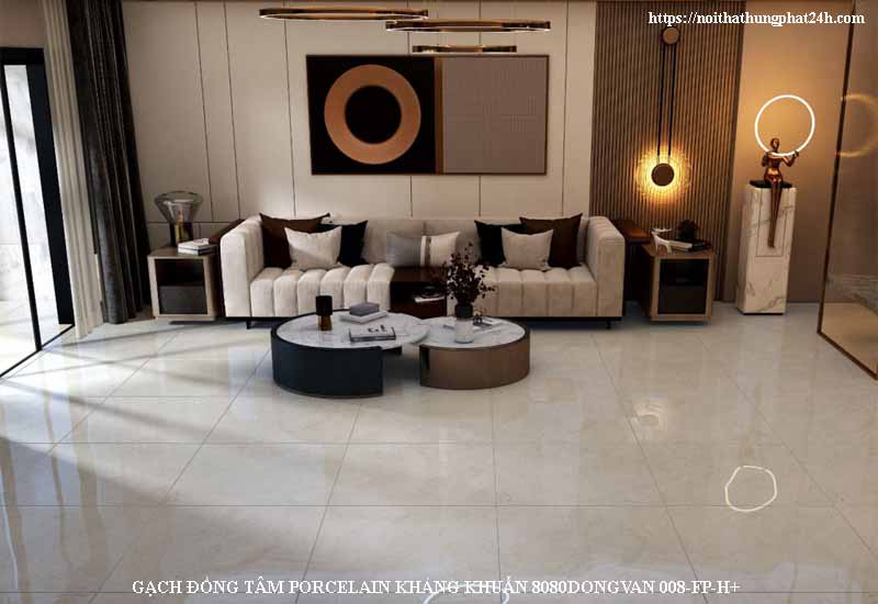 Gạch Đồng Tâm 80x80 DONGVAN008-FP-H+ đều đạt đến độ sắc nét tuyệt đối
