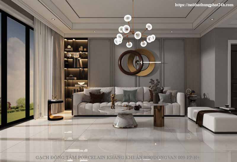 Toàn cảnh mẫu gạch Đồng Tâm Porcelain 8080DONGVAN009-FP-H+