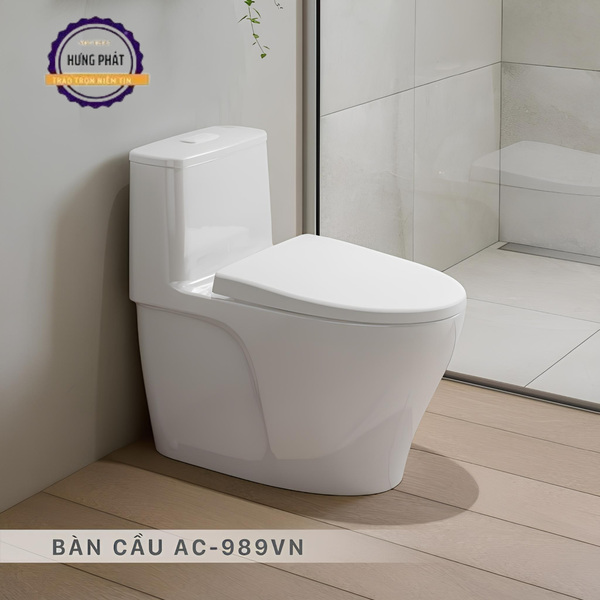 Mẫu bàn cầu INAX 1 khối AC- 989VN