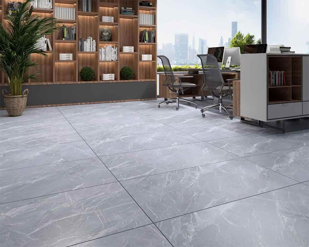 Gạch 60x120 Đồng Tâm NILE005-H+ Porcelain kháng khuẩn, vân đá thanh lịch, kết hợp 6 face ngẫu nhiên sang trọng và hiện đại