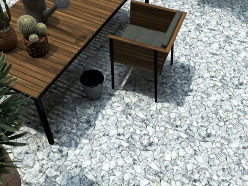 Cận cảnh gạch giả đá lát sân Đồng Tâm 4040LYSON001 Porcelain