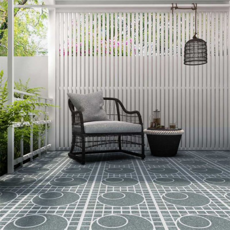 Cận cảnh gạch lát sân vườn 40x40 Đồng Tâm 4040LYSON009