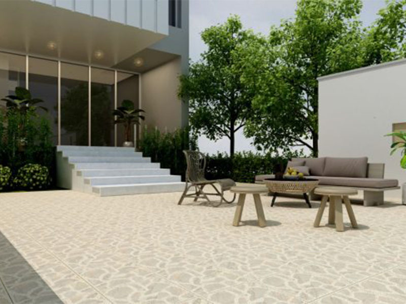 Toàn cảnh gạch đá lát sân vườn Đồng Tâm 4040LYSON002