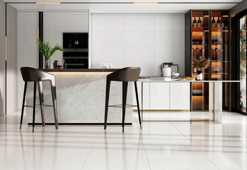 Gạch Lát Nền Đồng Tâm 6060MARMOL005 2 Da là dòng sản phẩm cao cấp từ thương hiệu Đồng Tâm, nổi bật với thiết kế vân đá sang trọng