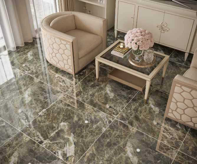 Gạch Đồng Tâm 60x60 với họa tiết vân đá ấn tượng, màu sắc mạnh mẽ với đa dạng ứng dụng như phòng khách, phòng ngủ, phòng bếp, sảnh...