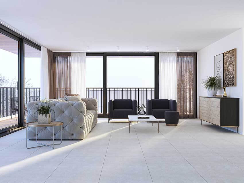 Gạch 60x60 Đồng Tâm 6060VICTORIA005 được sản xuất từ đá Porcelain đồng chất có độ cứng cao và bền bỉ khi sử dụng