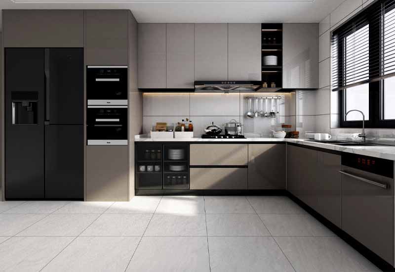 Gạch 60x60 Đồng Tâm PHARAON011-H+ Porcelain mang đến vẻ đẹp hiện đại, sang trọng với tông màu xám cùng hoa văn vân đá tự nhiên tinh tế