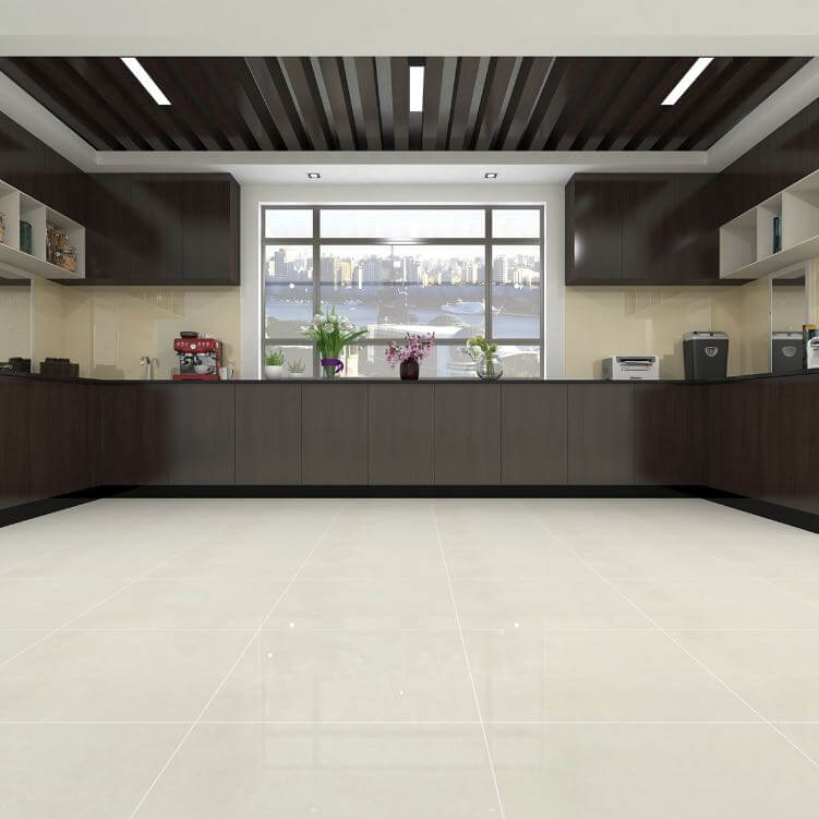 Gạch Đồng Tâm 60x60 2 Da DB032 được sản xuất với xương gạch đặc chắc, kết hợp với lớp phủ Nano sáng bóng và kháng khuẩn tốt