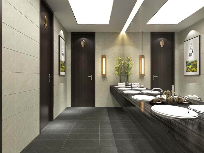 Mẫu gạch Đồng Tâm 30x60 GECKO011 men mờ màu xám vân đá chống trượt