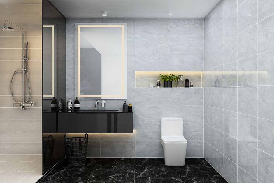 Gạch ốp tường 30x60 Đồng Tâm 3060CLOUD008 kích thước 30x60 cm phù hợp với nhiều loại không gian