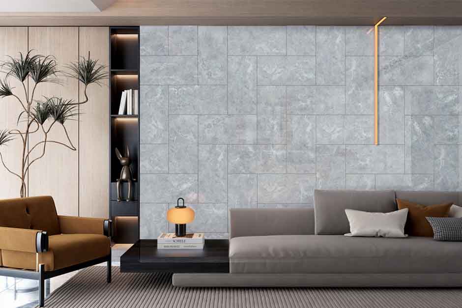 Gạch ốp tường Đồng Tâm 30x60 CLOUD007 chất liệu Ceramic bền chắc với bề mặt men bóng, hoa văn vân đá tinh tế