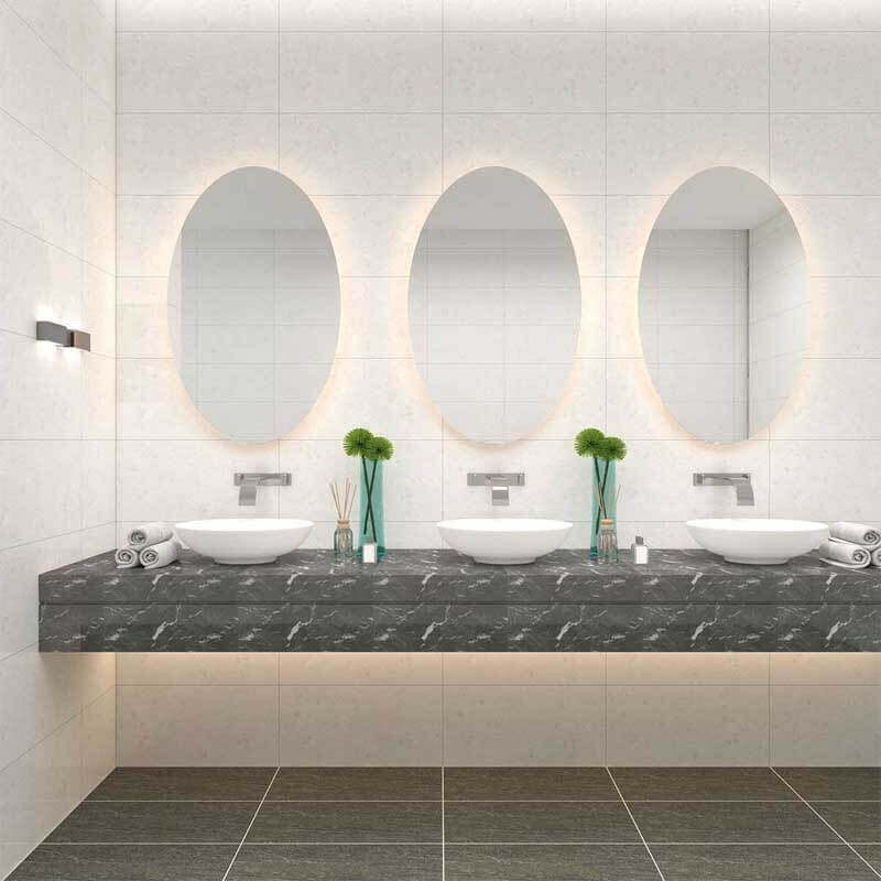 Gạch ốp tường 300x600 Đồng Tâm 3060AMBER005 màu kem nhạt nhẹ nhàng giúp sản phẩm phù hợp với nhiều không gian như phòng tắm, phòng ngủ, bếp hoặc phòng khách.