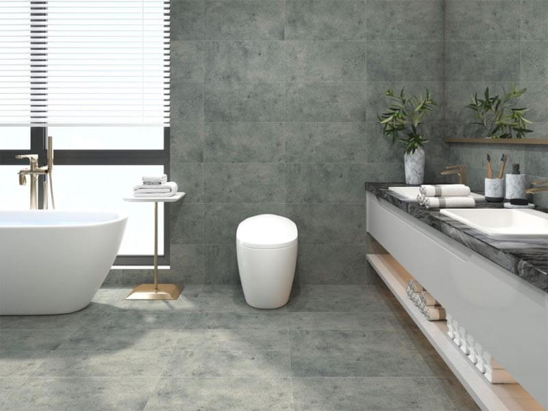 Gạch 30x60 nhám Đồng Tâm HOANGLIENSON007 bề mặt nhám, màu xám đậm tinh tế