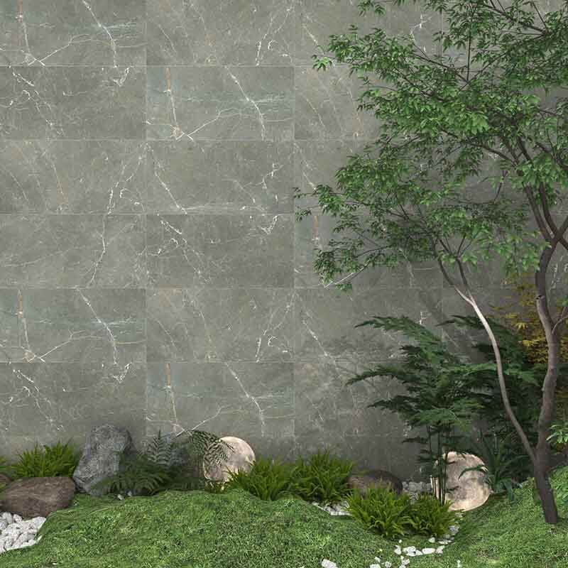 Gạch lát 30x60 sân vườn Đồng Tâm HOANGLIENSON008 chất liệu Porcelain chịu lực tốt, xàu xám nhạt hiện đại, dễ phối cảnh, phù hợp nhiều phong cách sân vườn, phòng tắm, hành lang