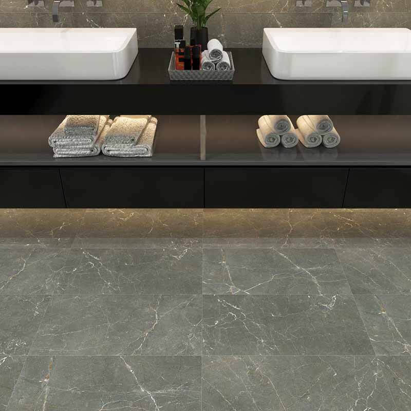 Gạch lát 30x60 sân vườn Đồng Tâm HOANGLIENSON008 sở hữu thiết kế vân đá chân thật, tông xám nhạt hiện đại, phù hợp để lát lối đi sân vườn, phòng tắm