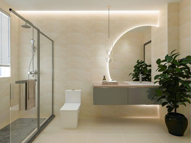 Toàn cảnh gạch porcelain đồng chất 3060VICTORIA001