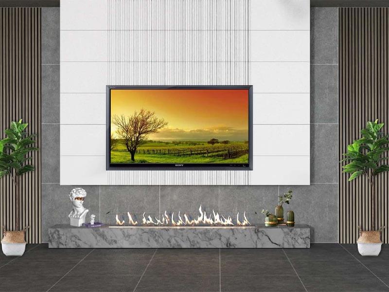 Gạch ốp tường 300x600 Đồng Tâm PHUQUY004 màu trắng tinh tế