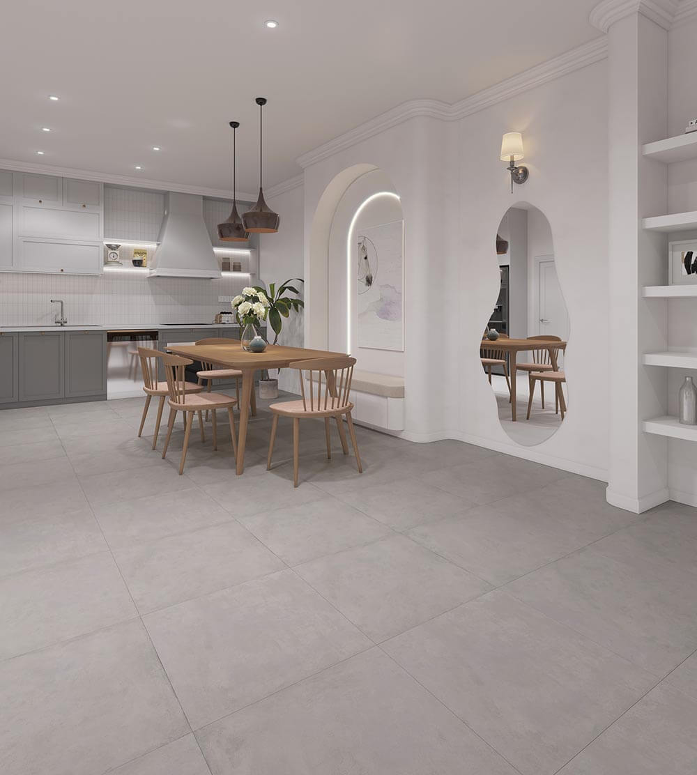 Gạch Thạch Bàn 600x600mm là kích thước phổ biến nhất trong mọi thiết kế