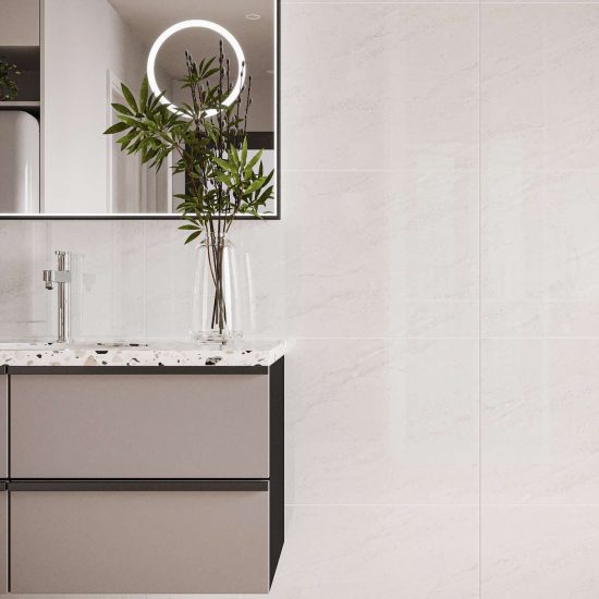 Cận cảnh gạch ốp nhà vệ sinh 40x80 Đồng Tâm REGAL014-H+