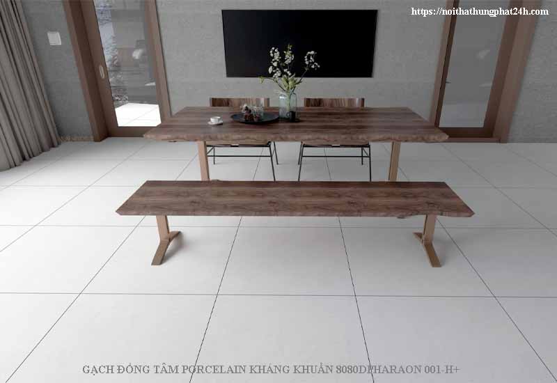 Phối cảnh gạch Đồng Tâm 8080PHARAON001-H+
