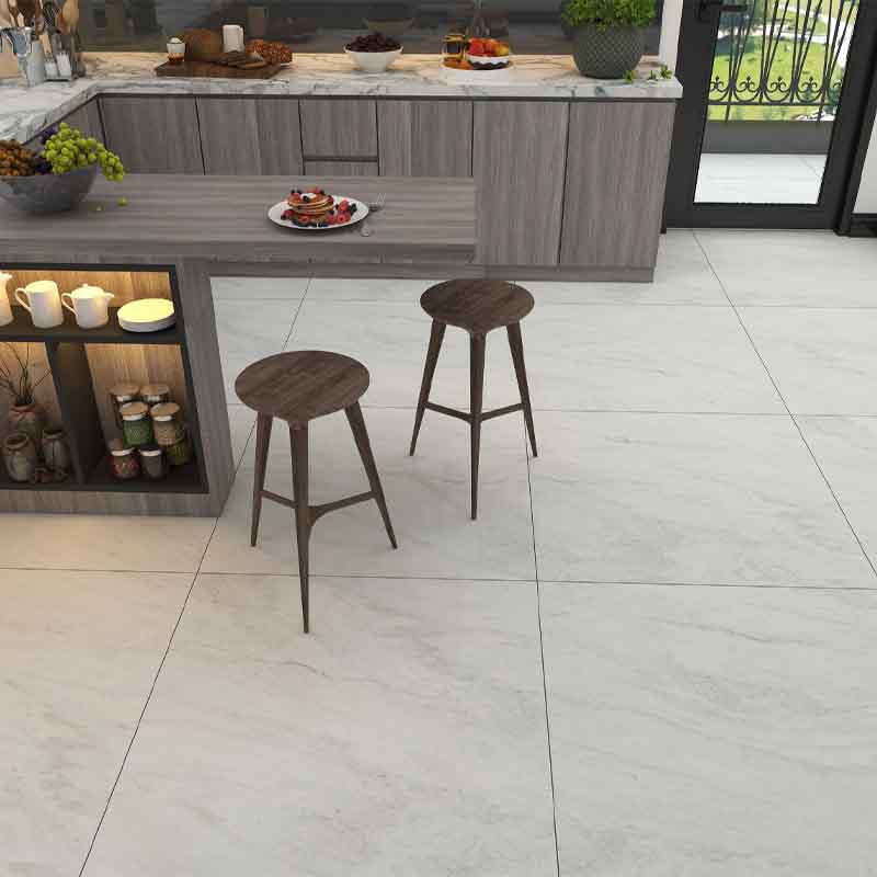 Gạch Lát Nền Đồng Tâm 80x80 PHARAON007 bề mặt chống trơn trượt tốt