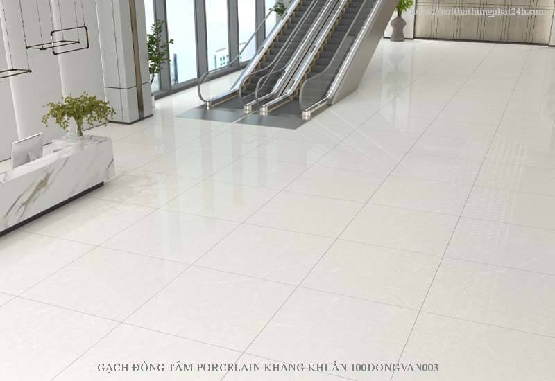 Gạch lát nền Đồng Tâm 100x100 DONGVAN003-FP-H+ được sản xuất bằng công nghệ tiên tiến, có tính kháng khuẩn và chống trầy xước cao giúp không gian sống giữ được sự tinh tế và bền lâu
