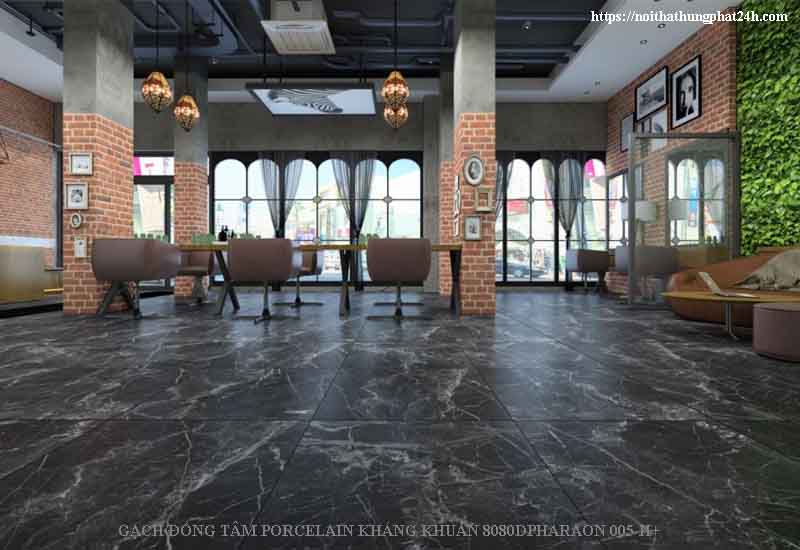 Toàn cảnh mẫu gạch Đồng Tâm 80x80 PHARAON005