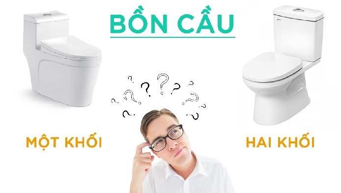 nên mua bồn cầu 1 khối hay 2 khối american standard