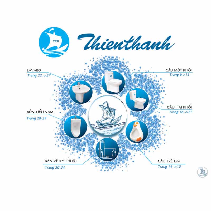 Những sản phẩm công ty Sứ Thiên Thanh kinh doanh hiện nay
