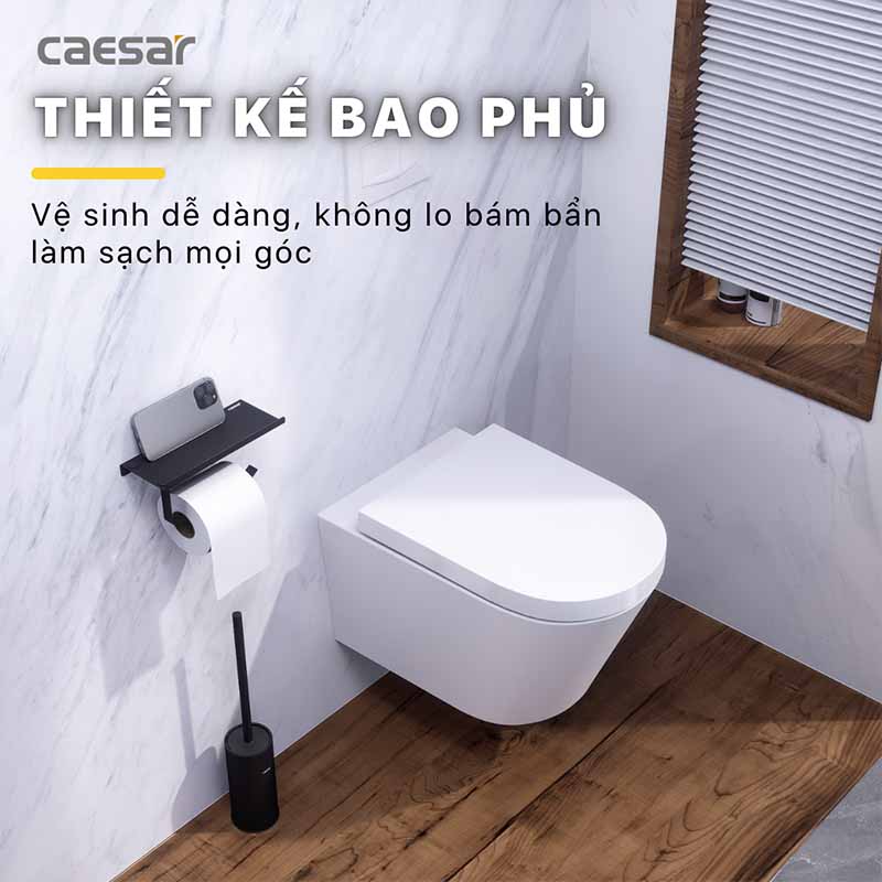Bệt Caesar treo tường là giải pháp tiết kiệm cho không gian
