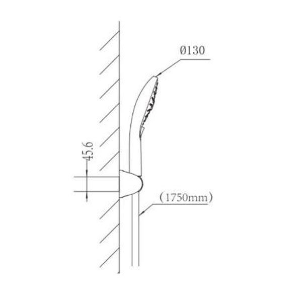 Bản vẽ tay sen American A-0017