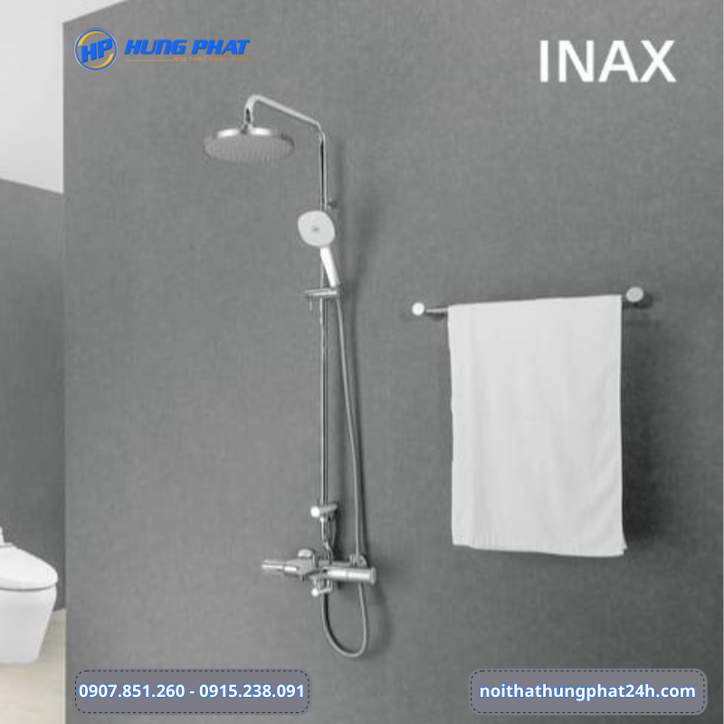 vòi sen tắm Inax thiết kế sang trọng